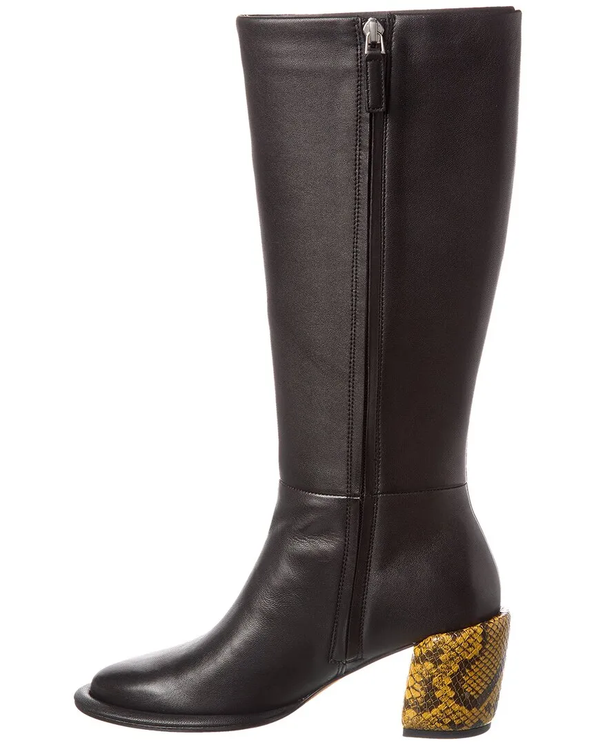 3.1 Phillip Lim Naomi Petite Tall Leather Knee-High Boot