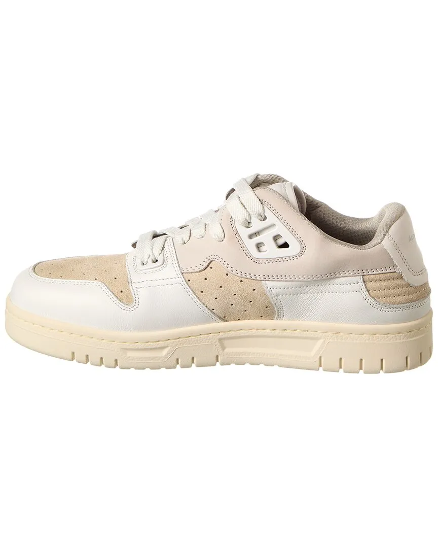 Acne Studios Low Mix Leather & Suede Sneaker