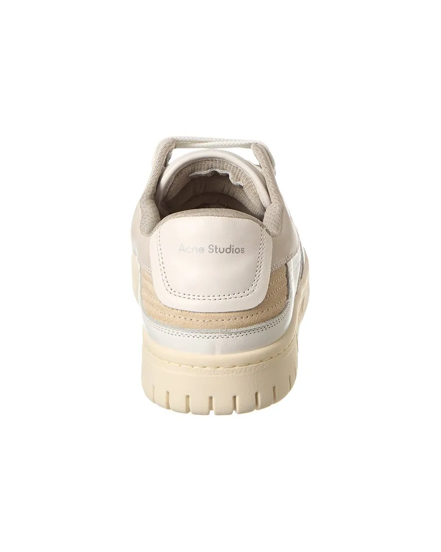 Acne Studios Low Mix Leather & Suede Sneaker