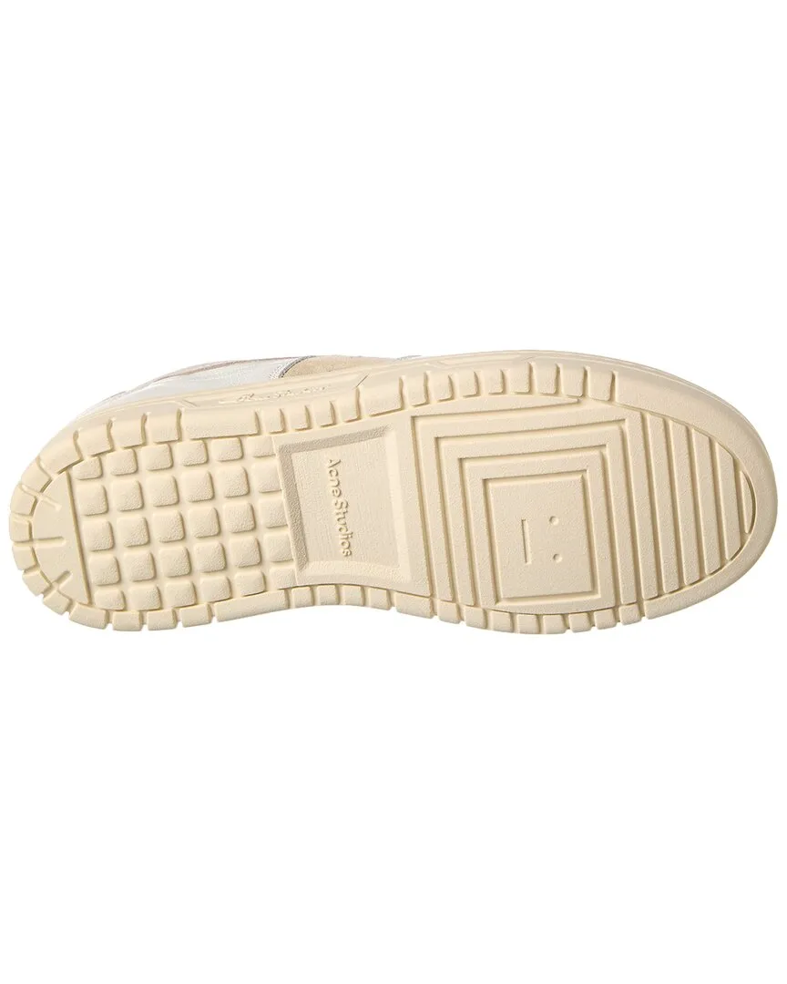 Acne Studios Low Mix Leather & Suede Sneaker
