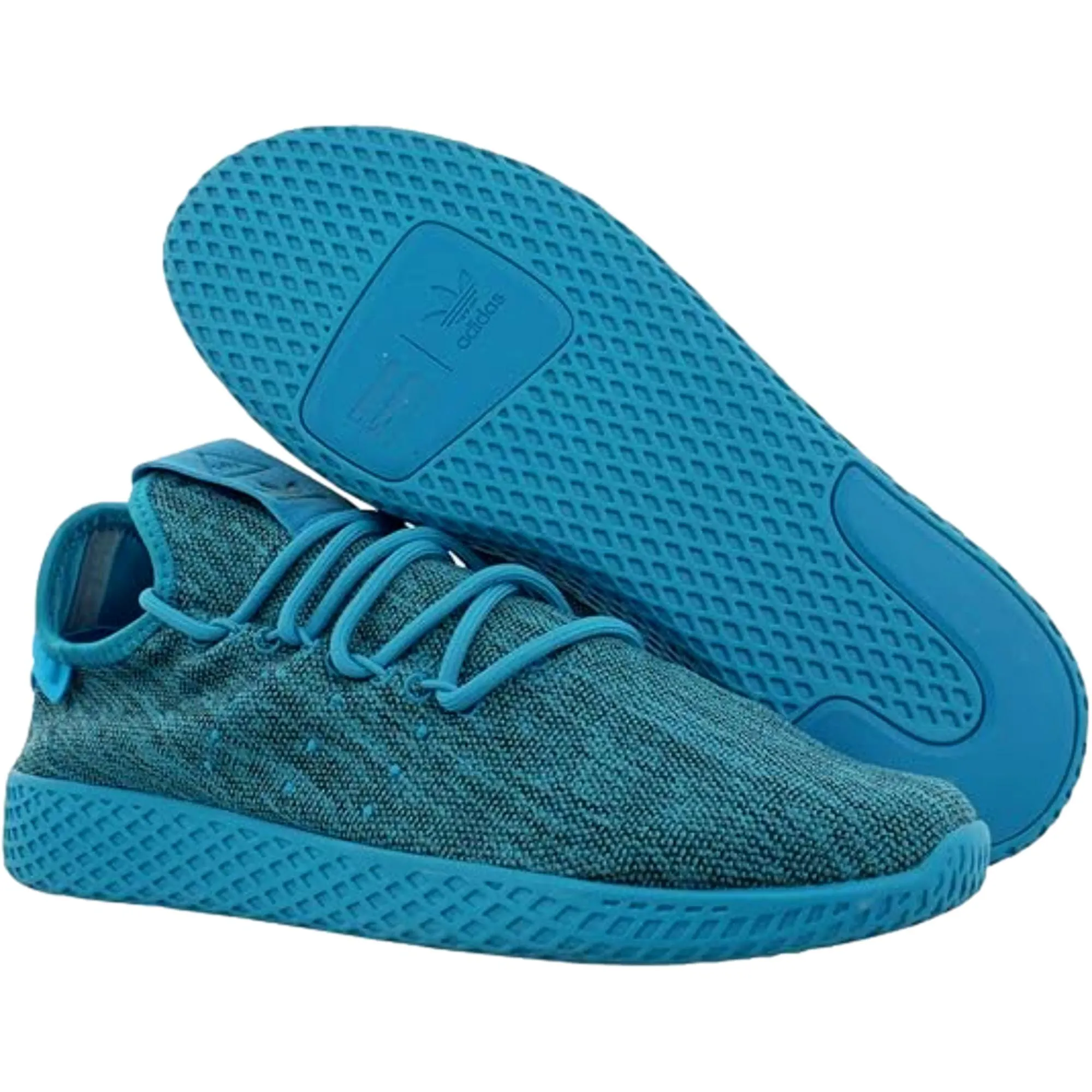 Adidas Pharrell Williams Tennis Hu Jr Bold Aqua/Bold Aqua-Cloud White  B41928 Men's