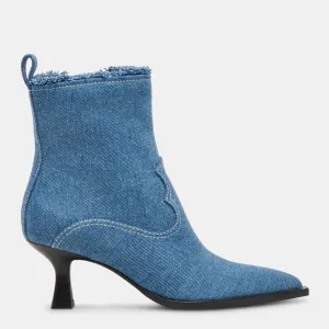 Austin Boots Blue Denim