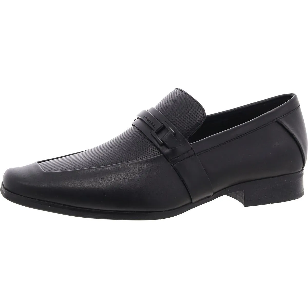 Bind Mens Faux Leather Square Toe Loafers