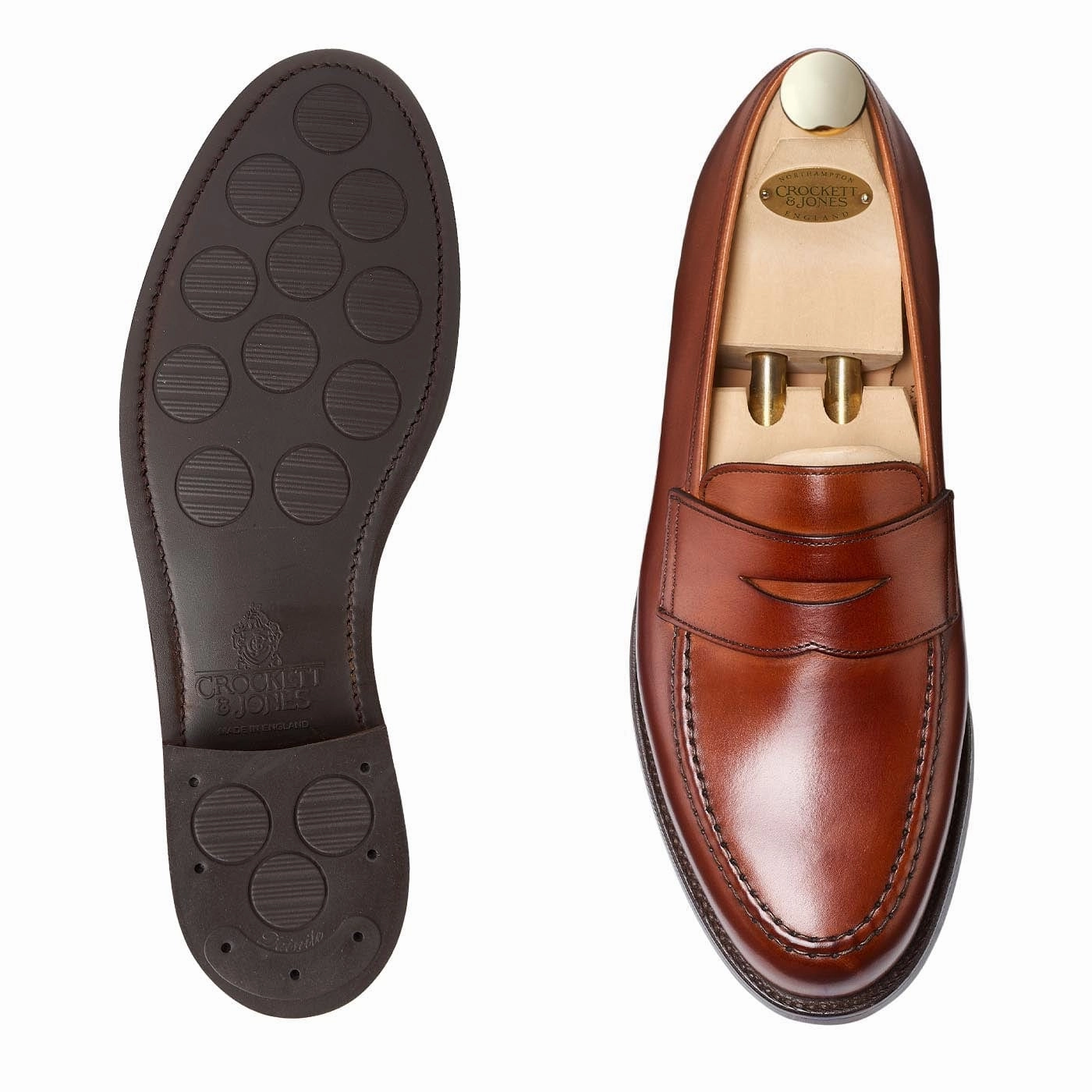Boston Chestnut Burnished Calf