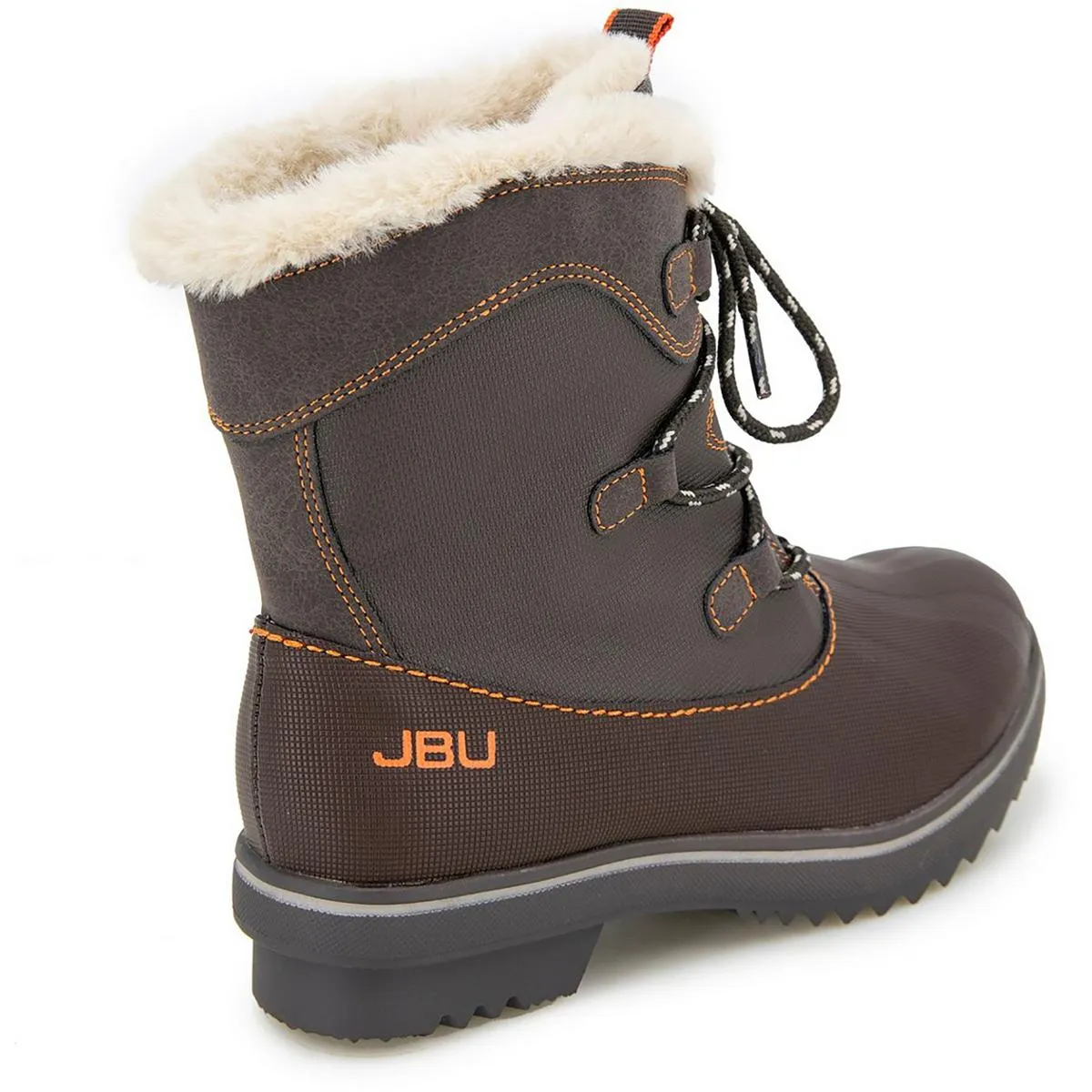 Brisky Womens Faux Leather Cold Weather Winter & Snow Boots