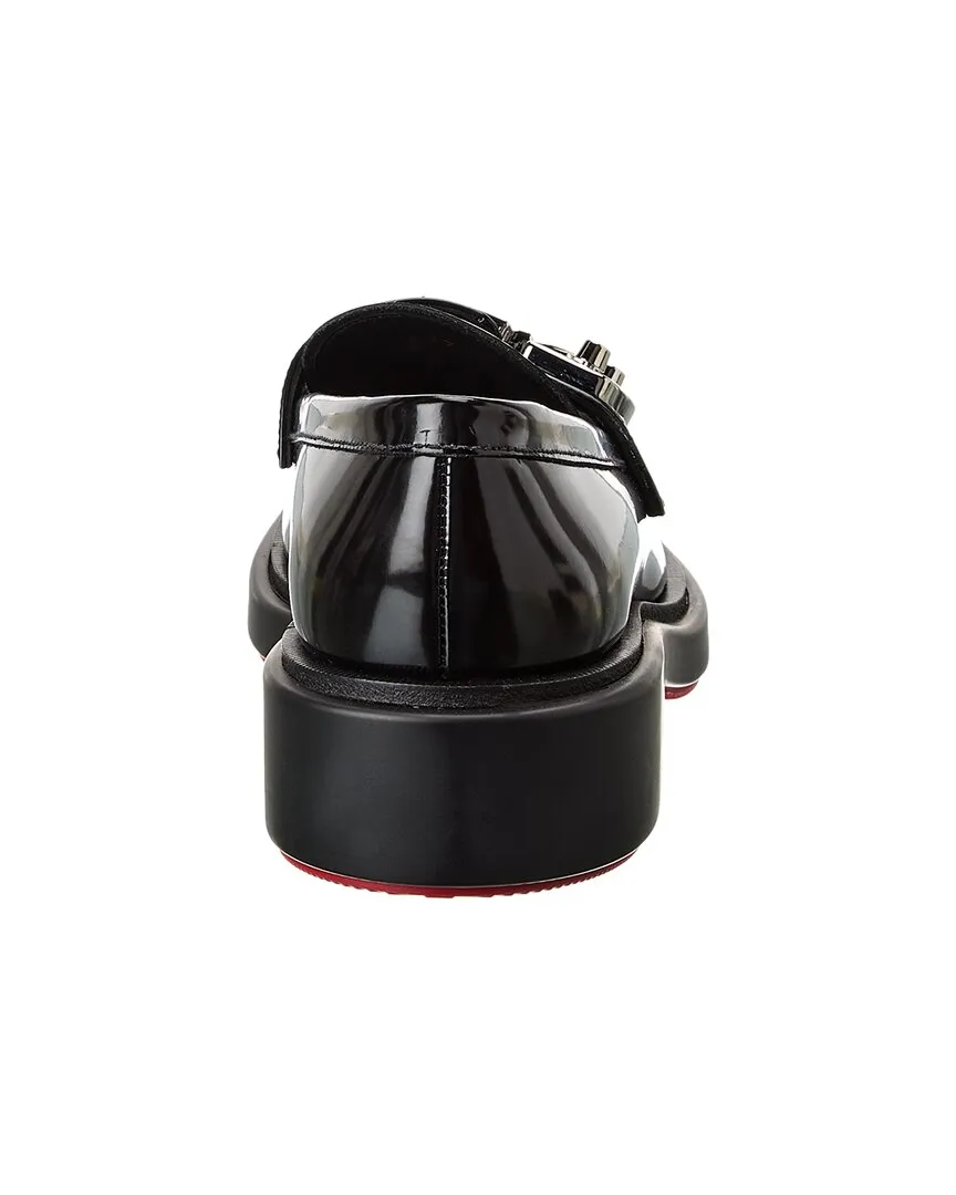 Christian Louboutin Urban Moc Lock Leather Loafer