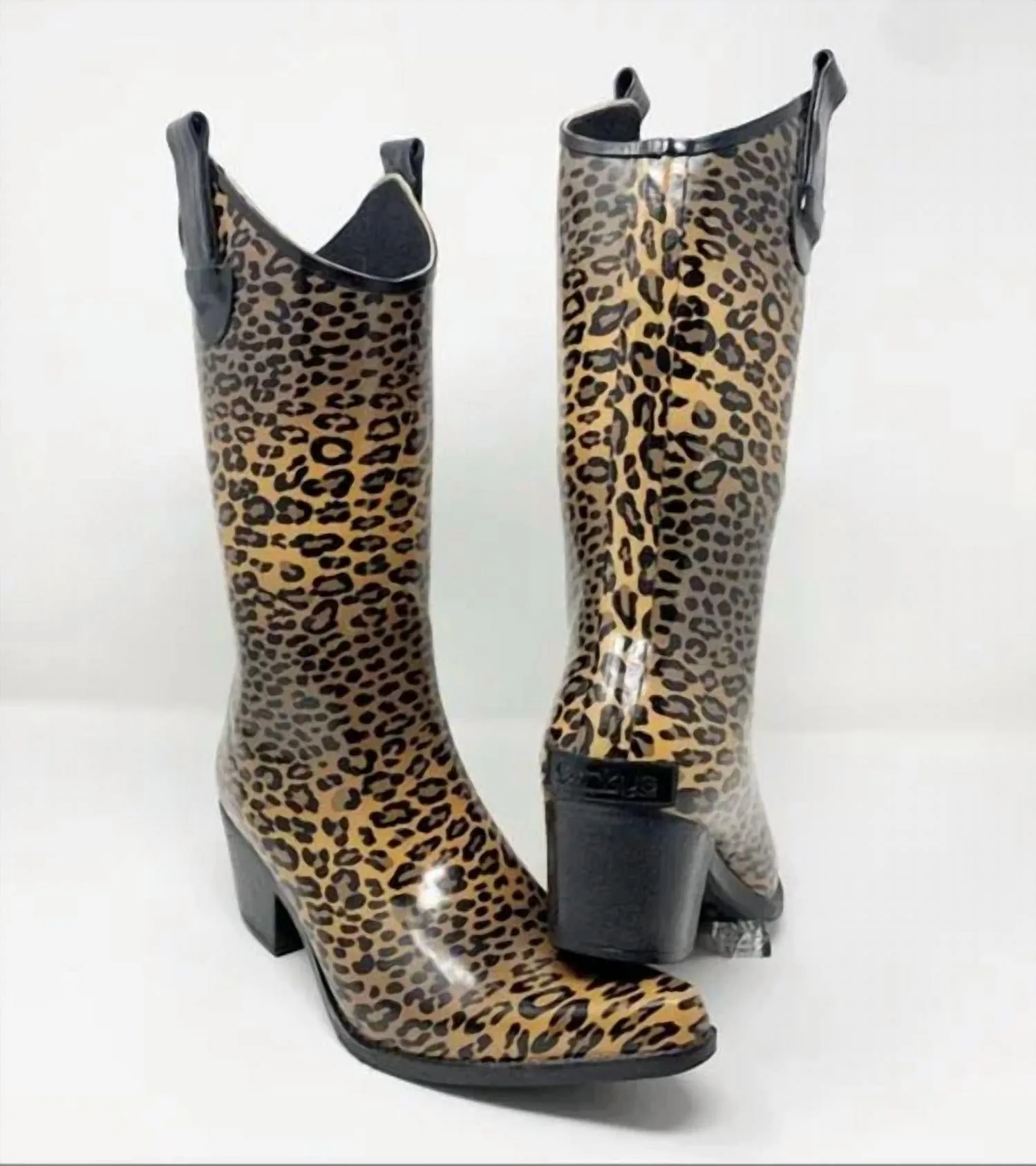 Cowgirl Rainboot In Brown/black