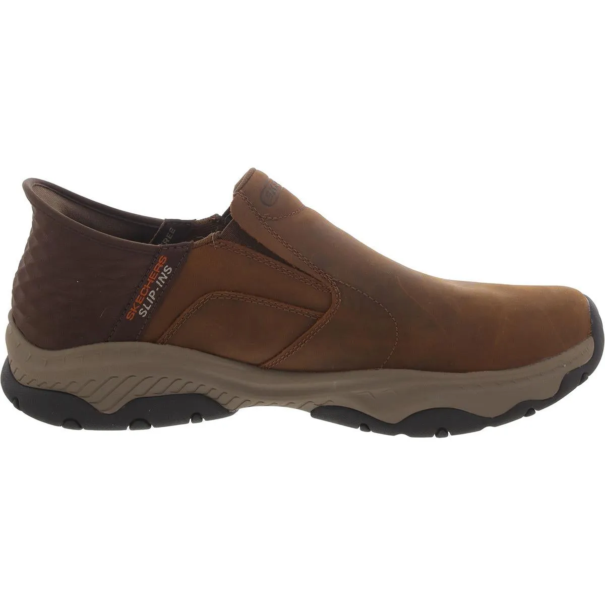 CRASTER-LANIGAN Mens Leather Slip On Casual And Fashion Sneakers