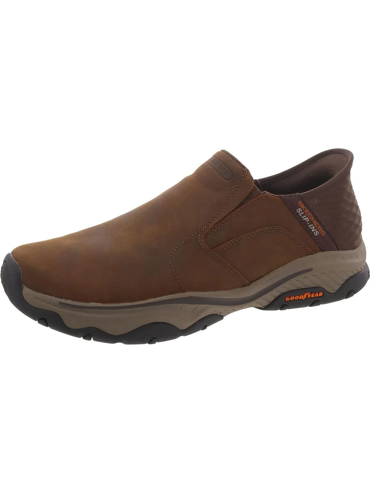 CRASTER-LANIGAN Mens Leather Slip On Casual And Fashion Sneakers