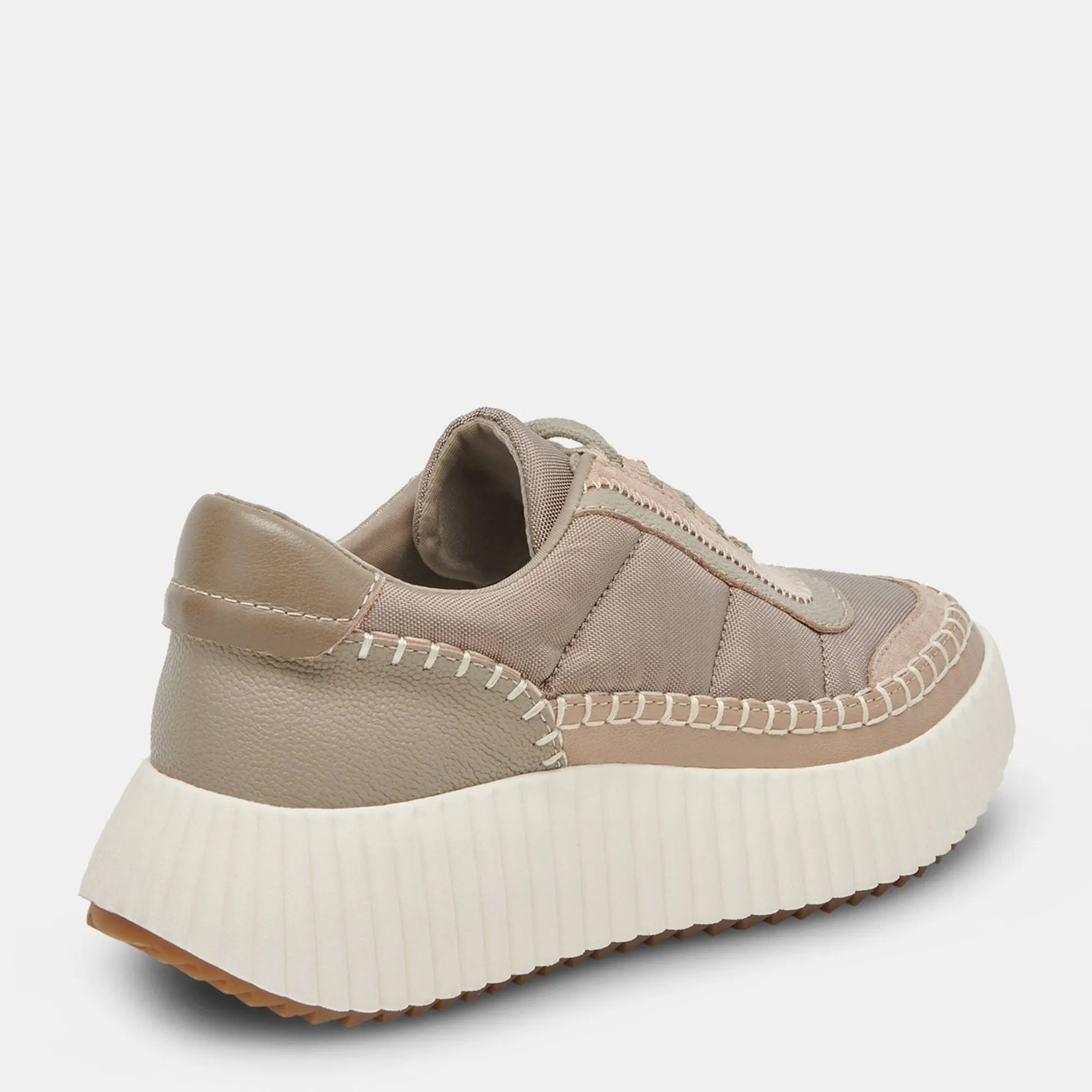 DOLEN NYLON SNEAKERS DK TAUPE NYLON