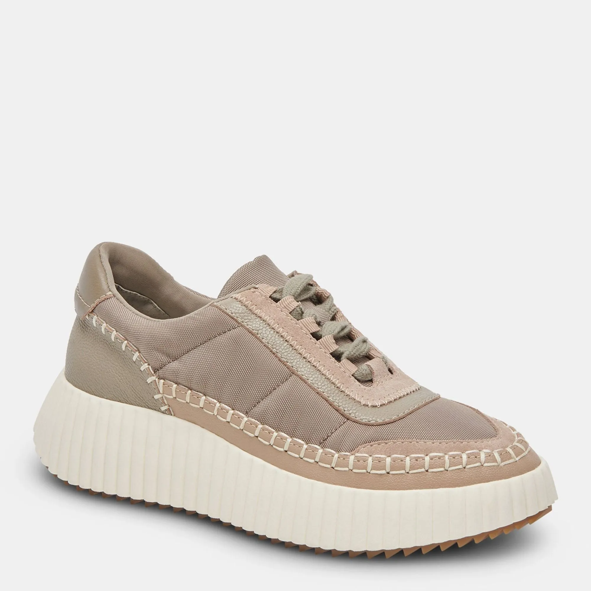DOLEN NYLON SNEAKERS DK TAUPE NYLON