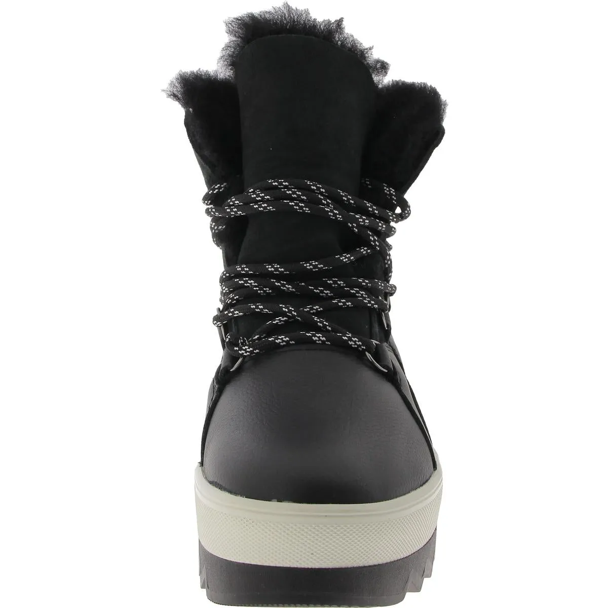 Five Womens Leather Lace-Up Winter & Snow Boots