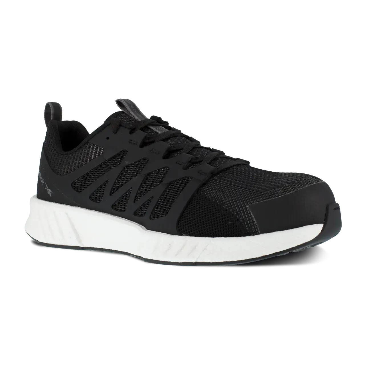 Fusion Flexweave? Composite-Toe Athletic Work Shoe Black/White