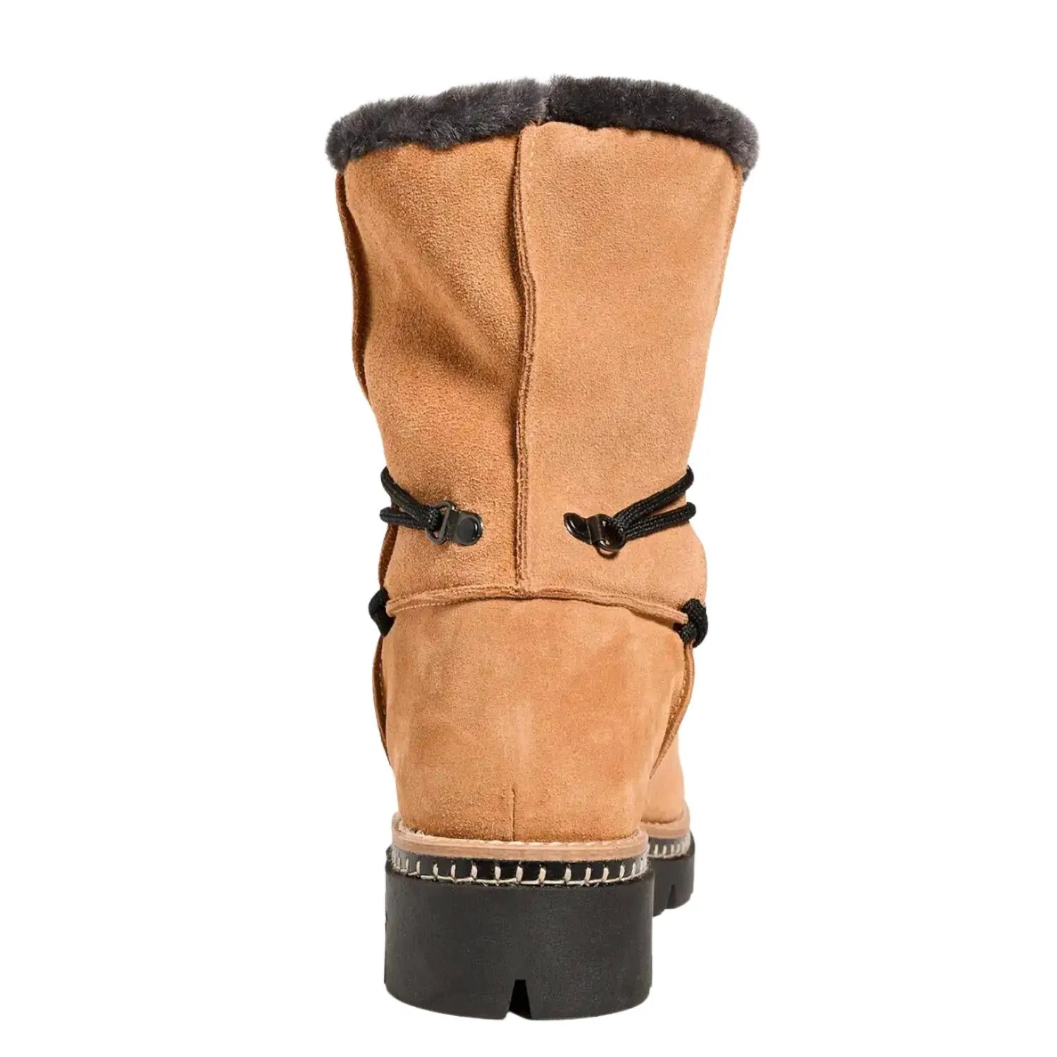 Giada Shearling Lined Boots In Nutshell