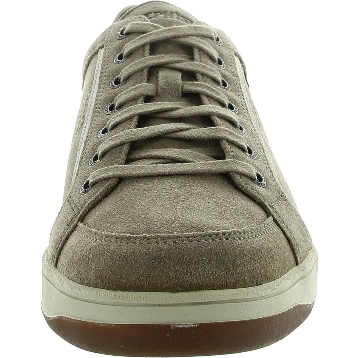 Harrison Mens Perforated Suede Casual And Fashion Sneakers