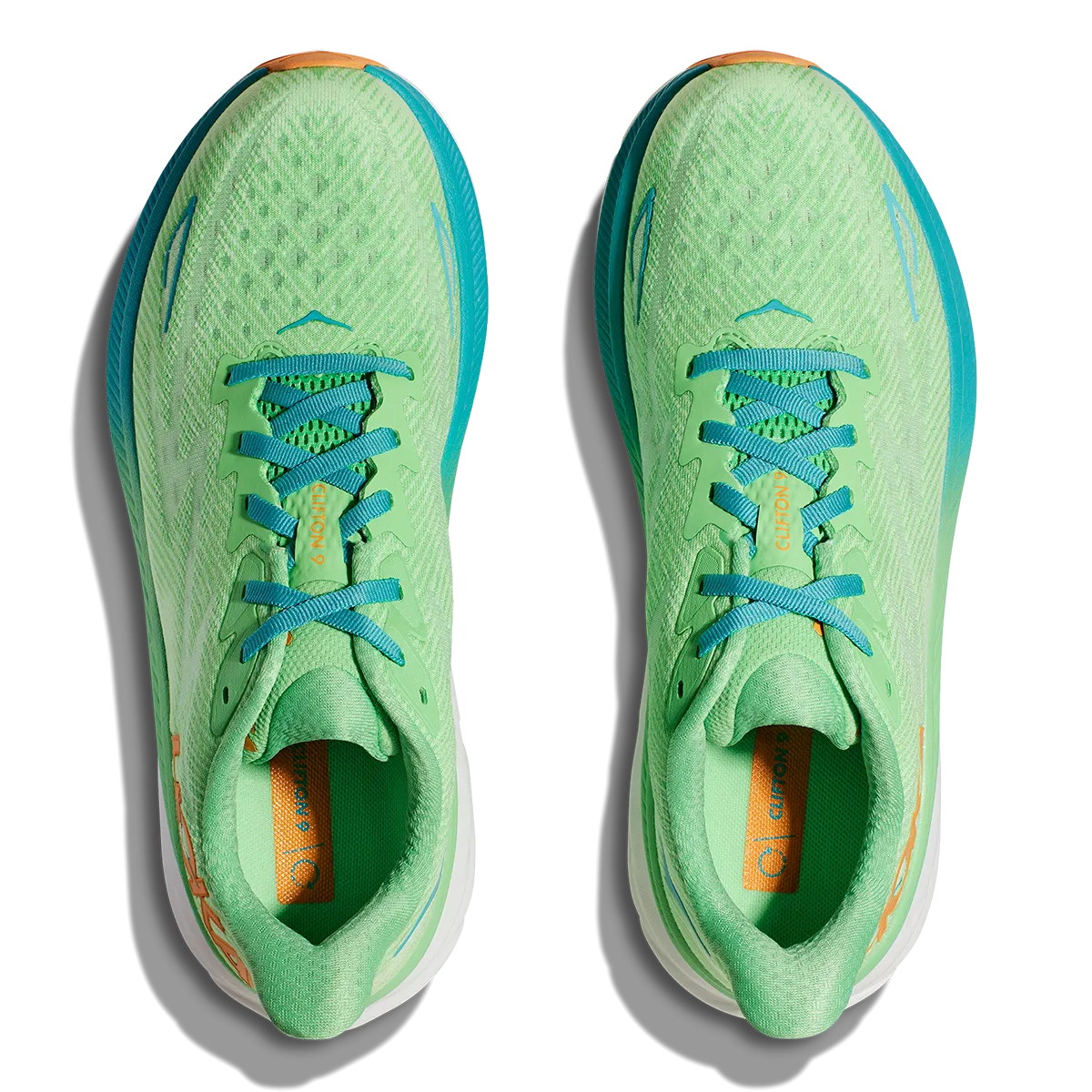 Hoka Clifton 9 - Zest - Lime Glow