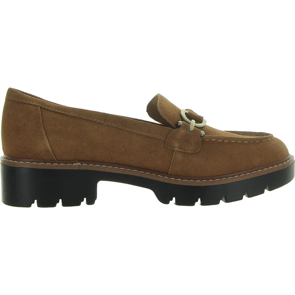 KINDLE Womens Suede Round toe Loafers