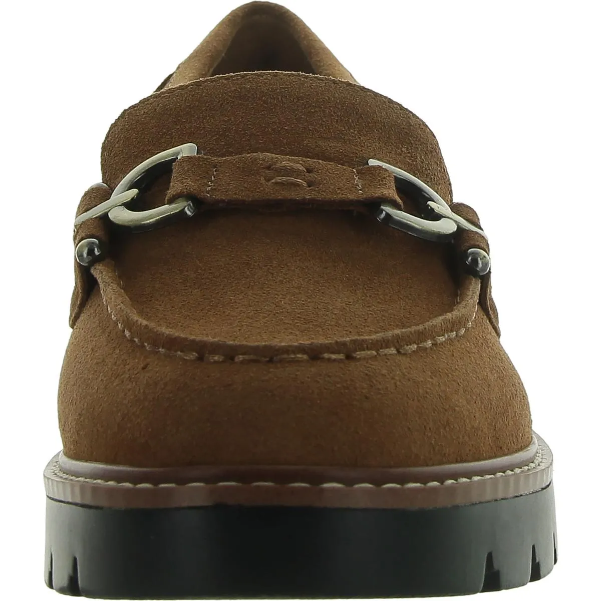KINDLE Womens Suede Round toe Loafers