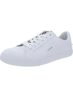 Lamiss Womens Faux Leather Lifestyle Casual and Fashion Sneakers