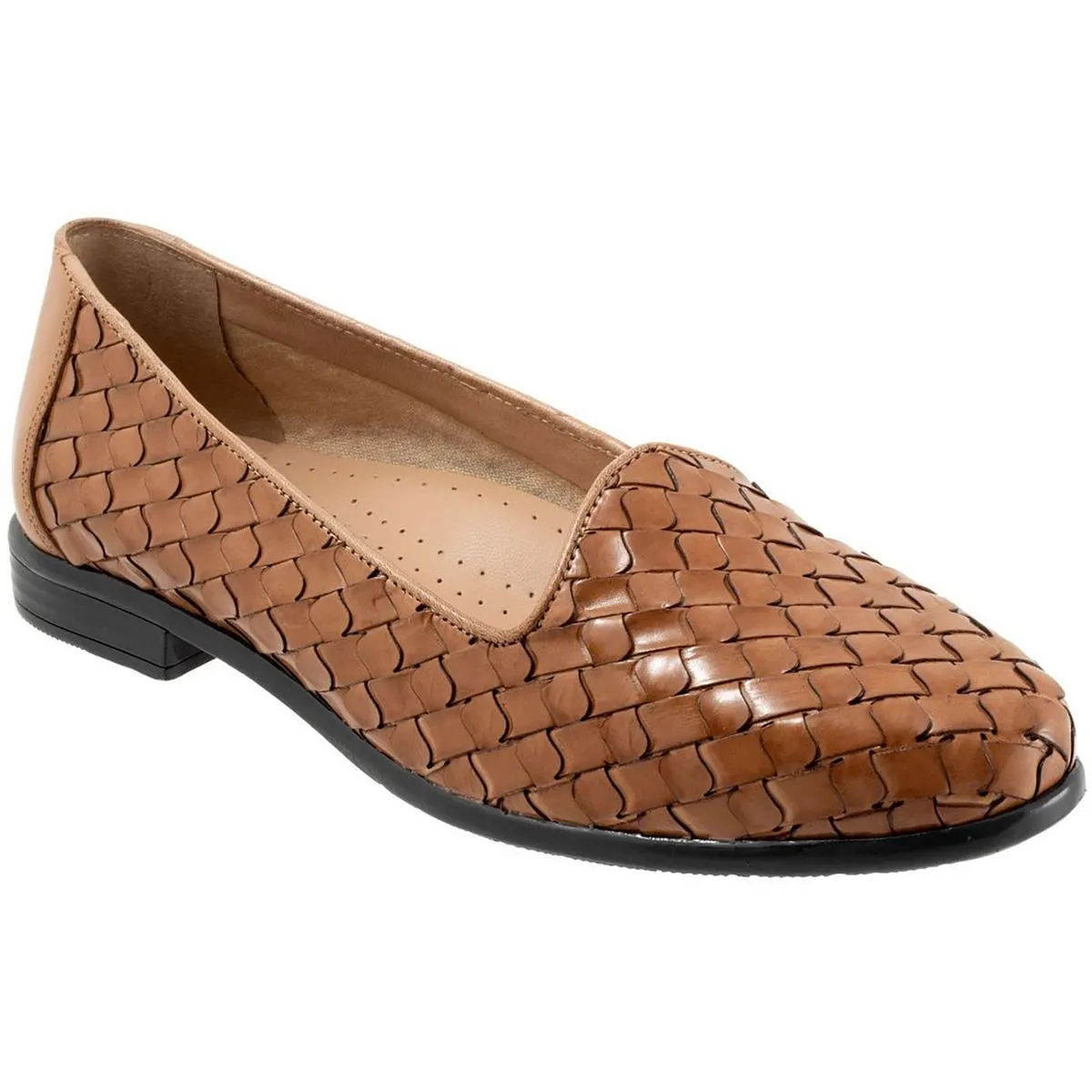 Lizette Womens Patent Leather Slip On Loafers