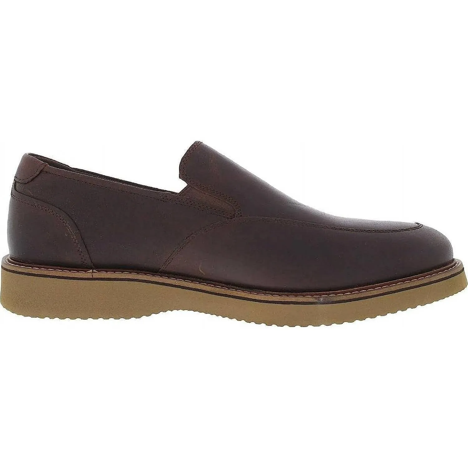 Men's Clyde Slip-On Shoes - X-Wide In Saddle Brown