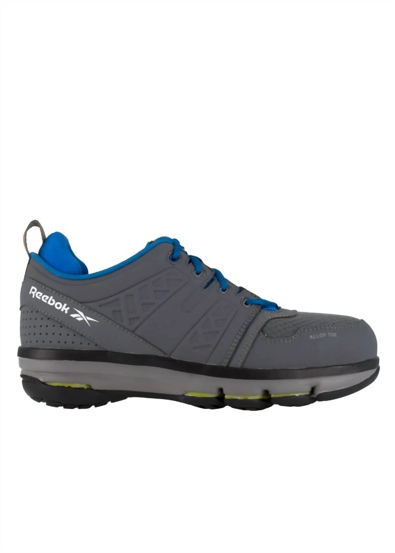 Men's Dmx Flex Work Athletic Shoe - Wide Width In Grey/blue