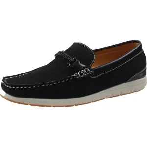 Mens Embellished Manmade Loafers