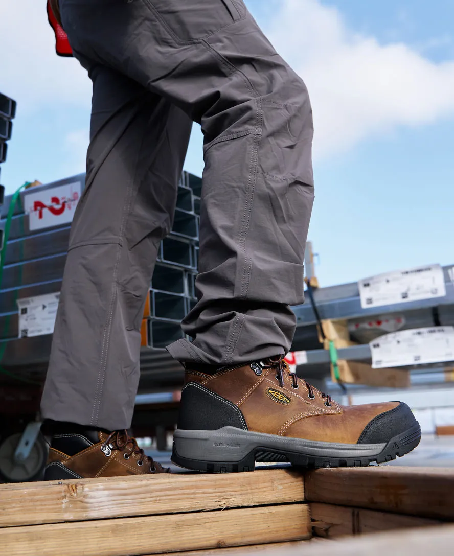 Men's Evanston 8" Insulated Waterproof Boot (Soft Toe)  |  Bison/Black