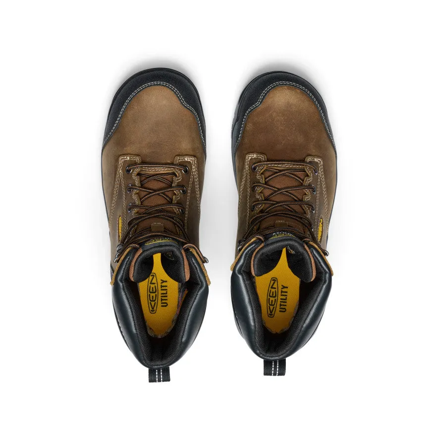 Men's Evanston 8" Insulated Waterproof Boot (Soft Toe)  |  Bison/Black