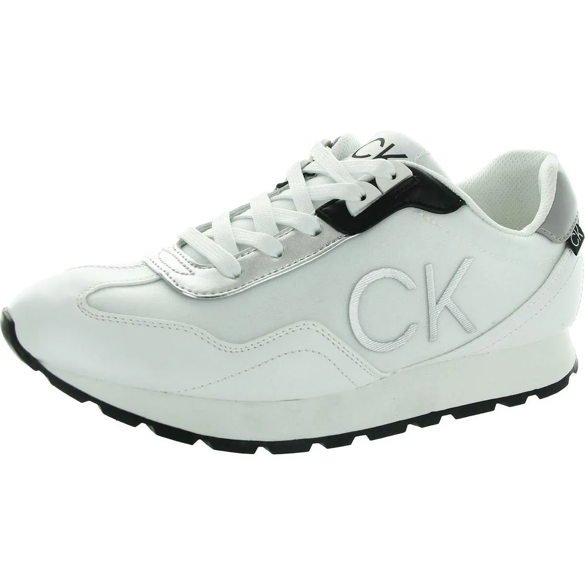 Mens Lace-Up Manmade Casual And Fashion Sneakers