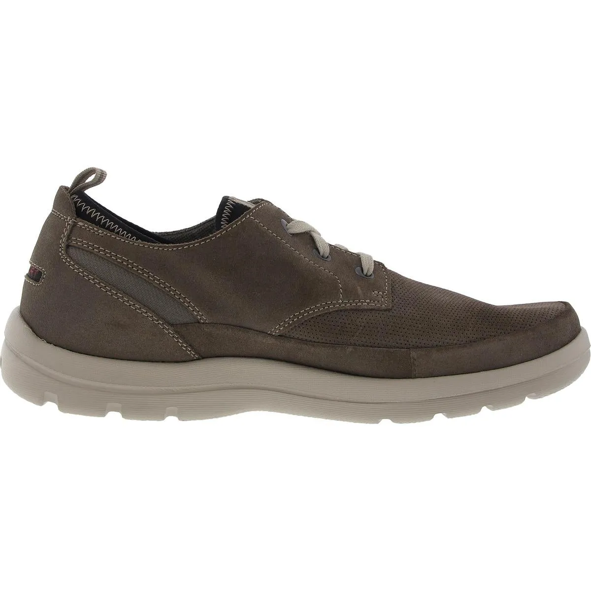 Mens Lace-Up Nubuck Casual And Fashion Sneakers