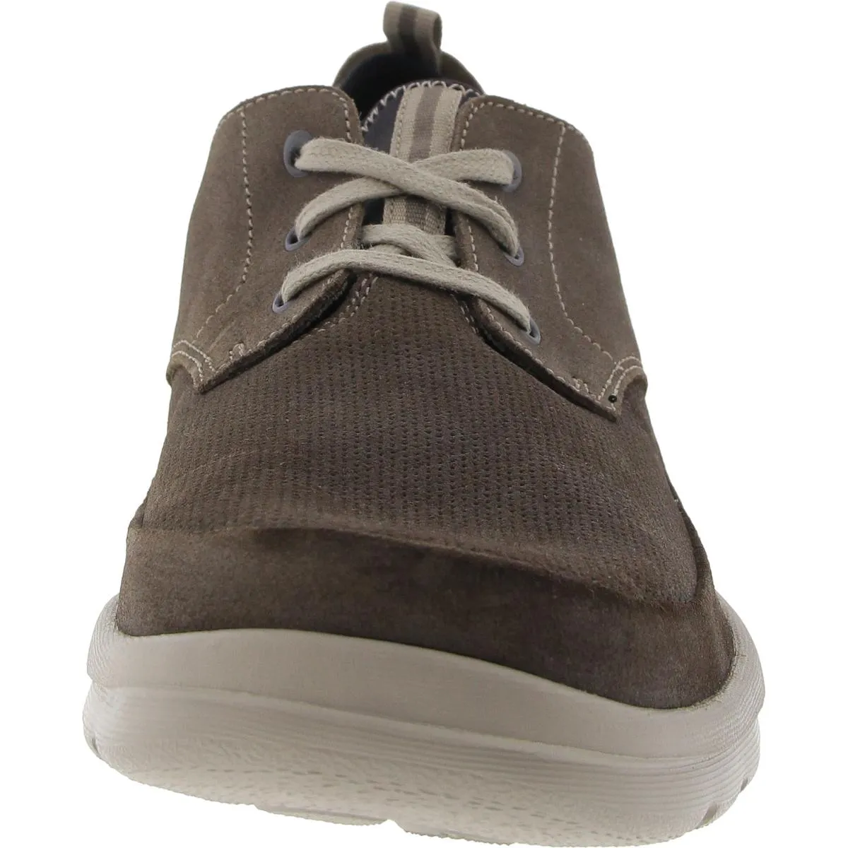 Mens Lace-Up Nubuck Casual And Fashion Sneakers