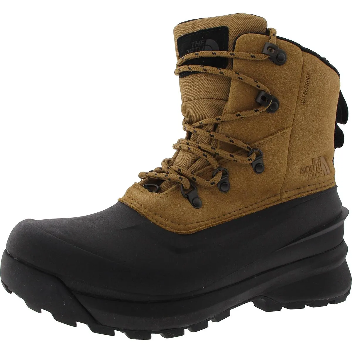 Mens Leather Insulated Winter & Snow Boots