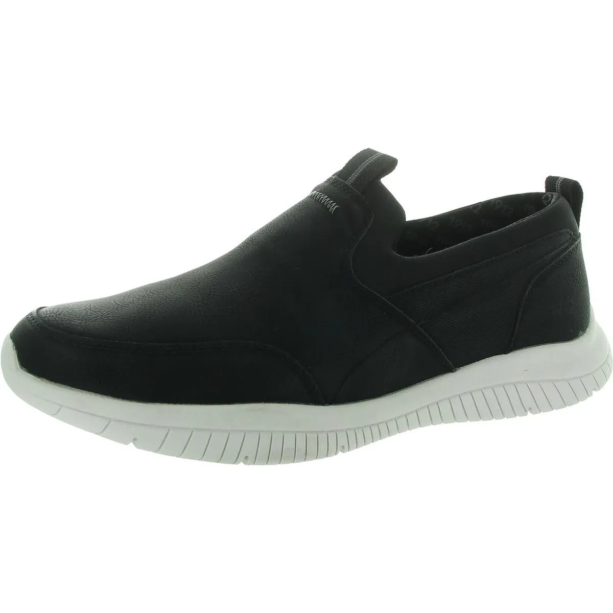 Mens Padded Insole Faux Leather Casual And Fashion Sneakers