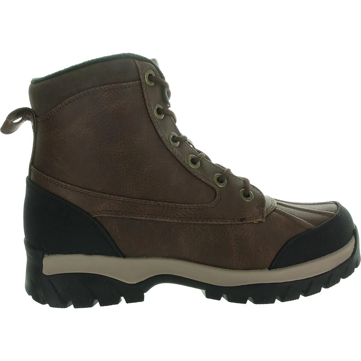 Mens Water Resistant Man Made Winter & Snow Boots