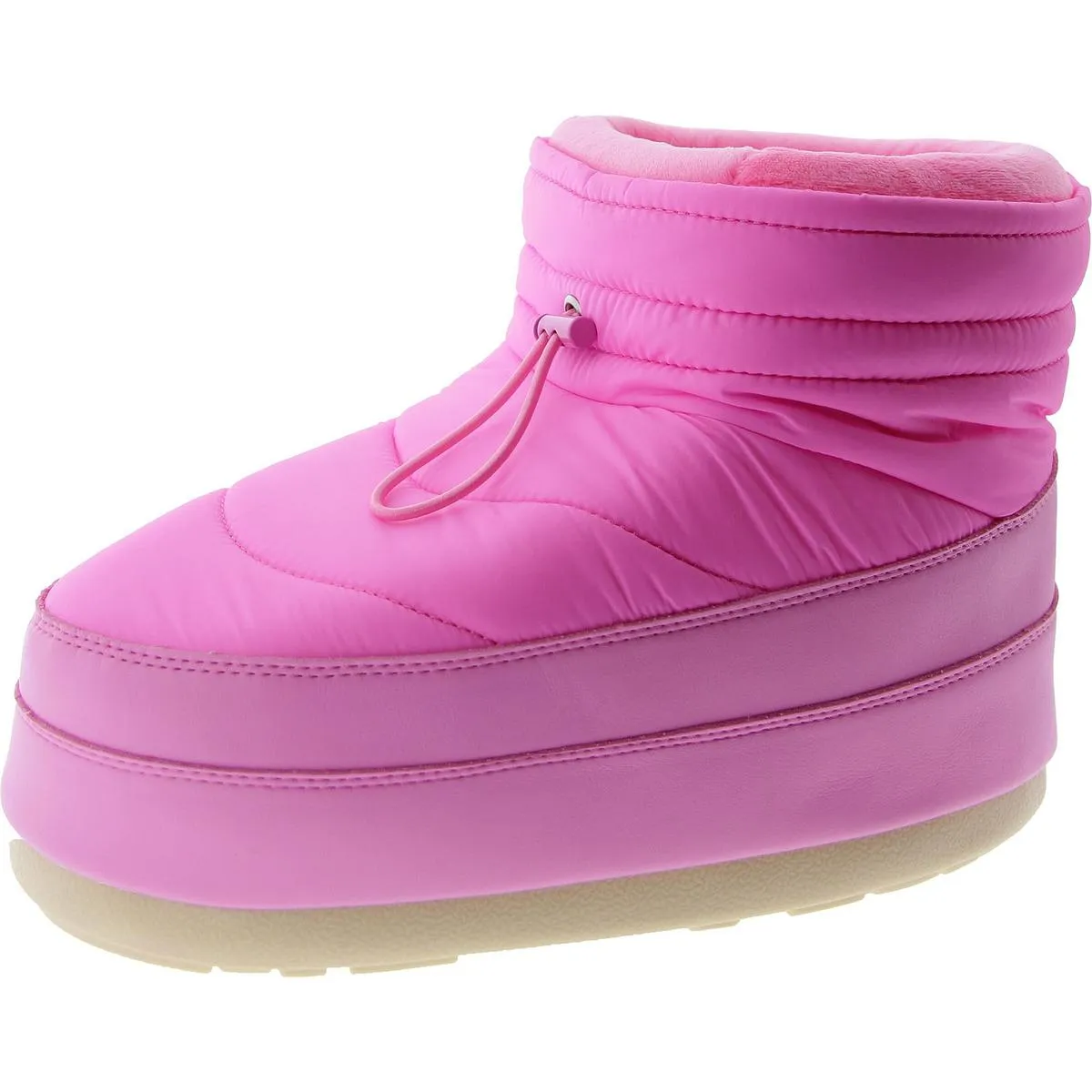 Mercy Womens Lug Sole Faux Shearling Winter & Snow Boots