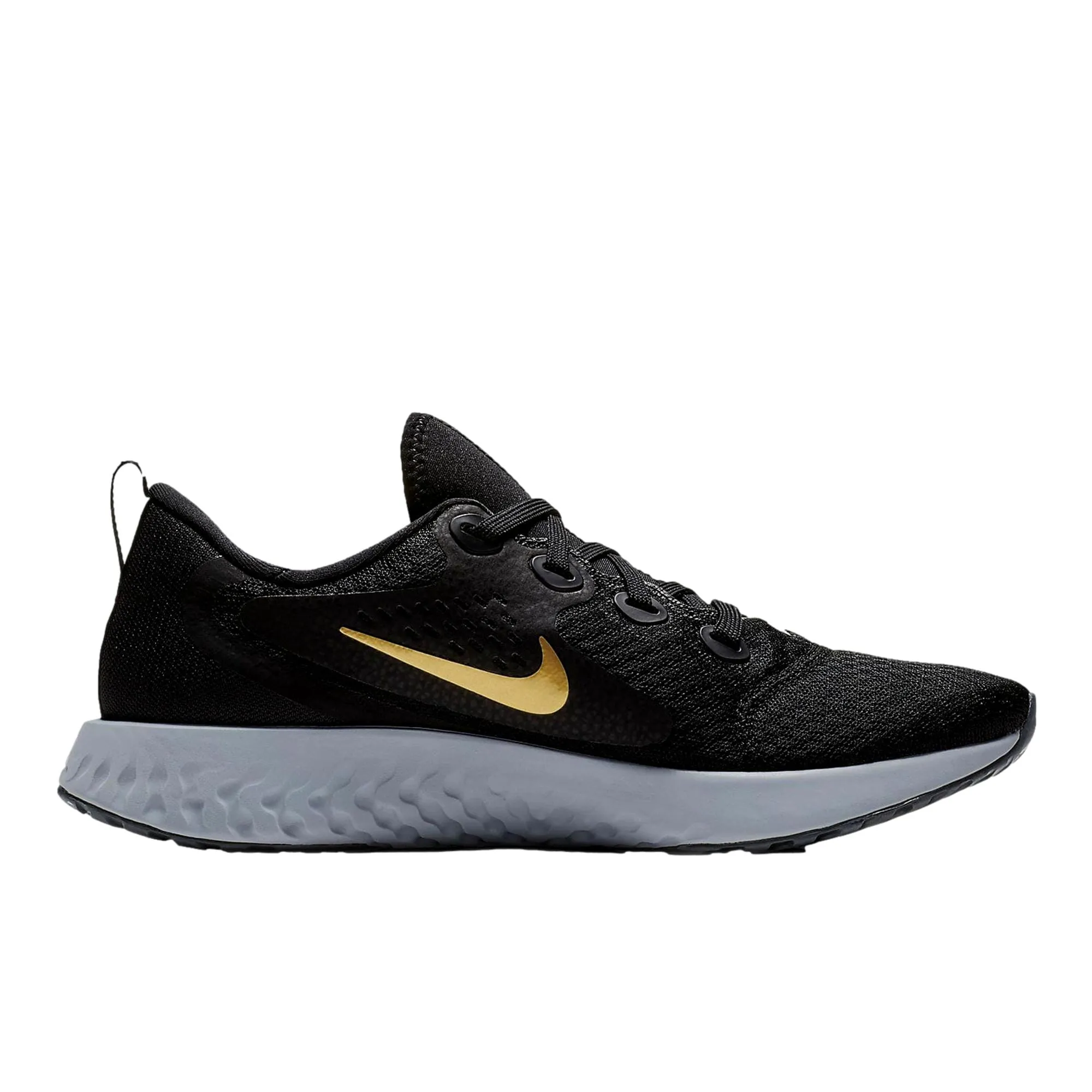Nike Legend React Black/Metallic Gold  AA1626-004 Women's