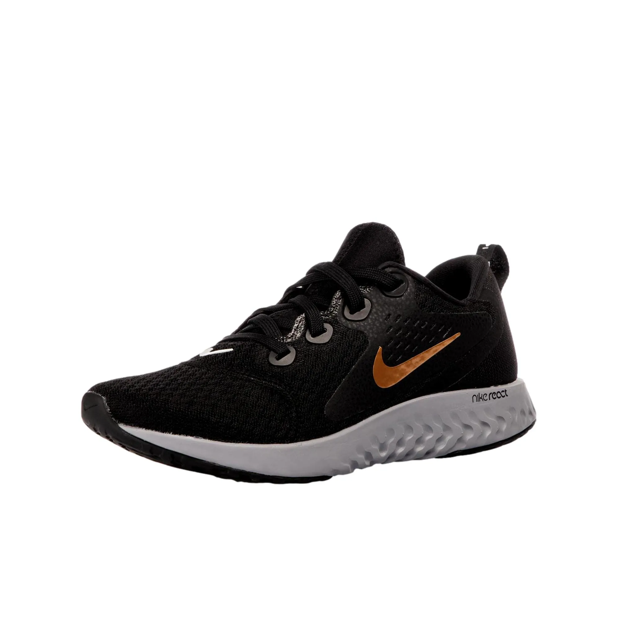 Nike Legend React Black/Metallic Gold  AA1626-004 Women's