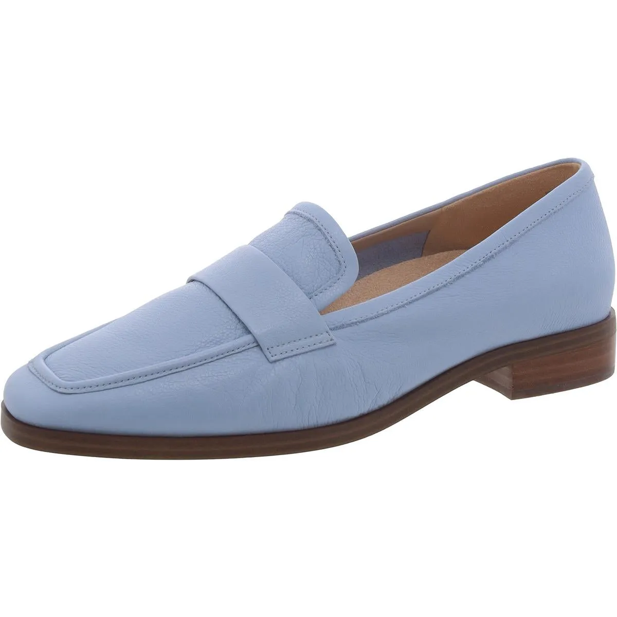 Sellah II Womens Leather Square Toe Loafers