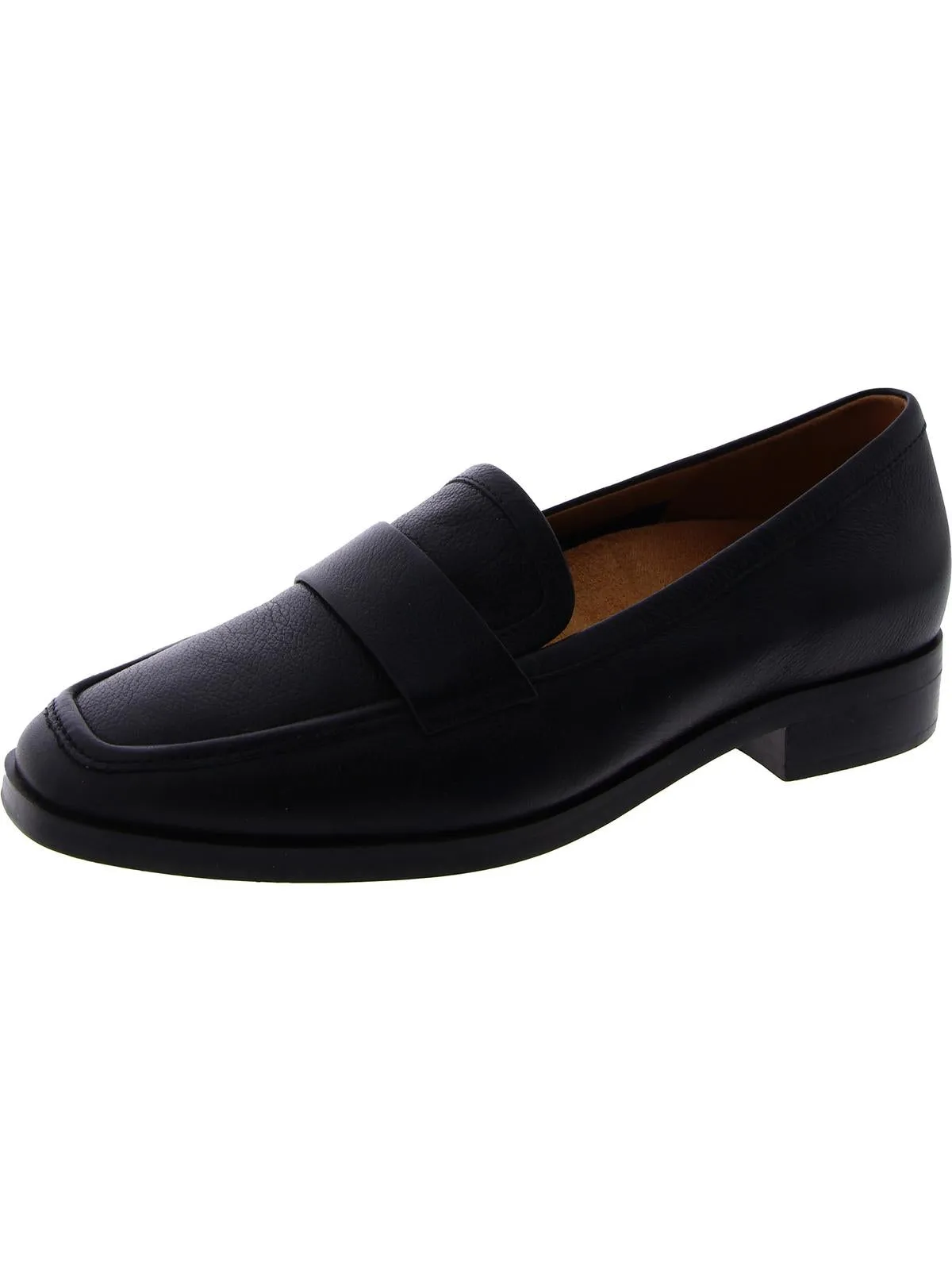 Sellah II Womens Leather Square Toe Loafers