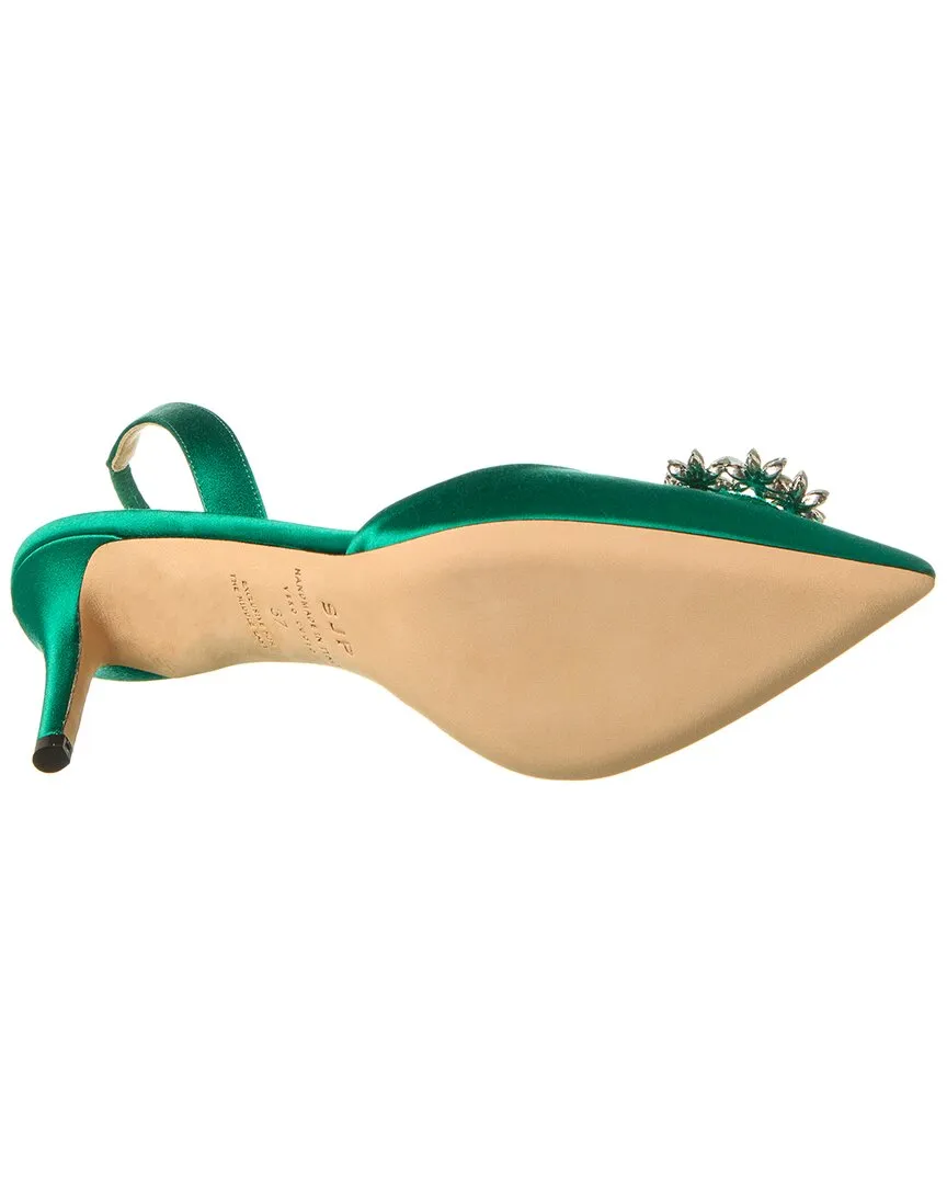 SJP by Sarah Jessica Parker Edith 70 Satin Slingback Pump