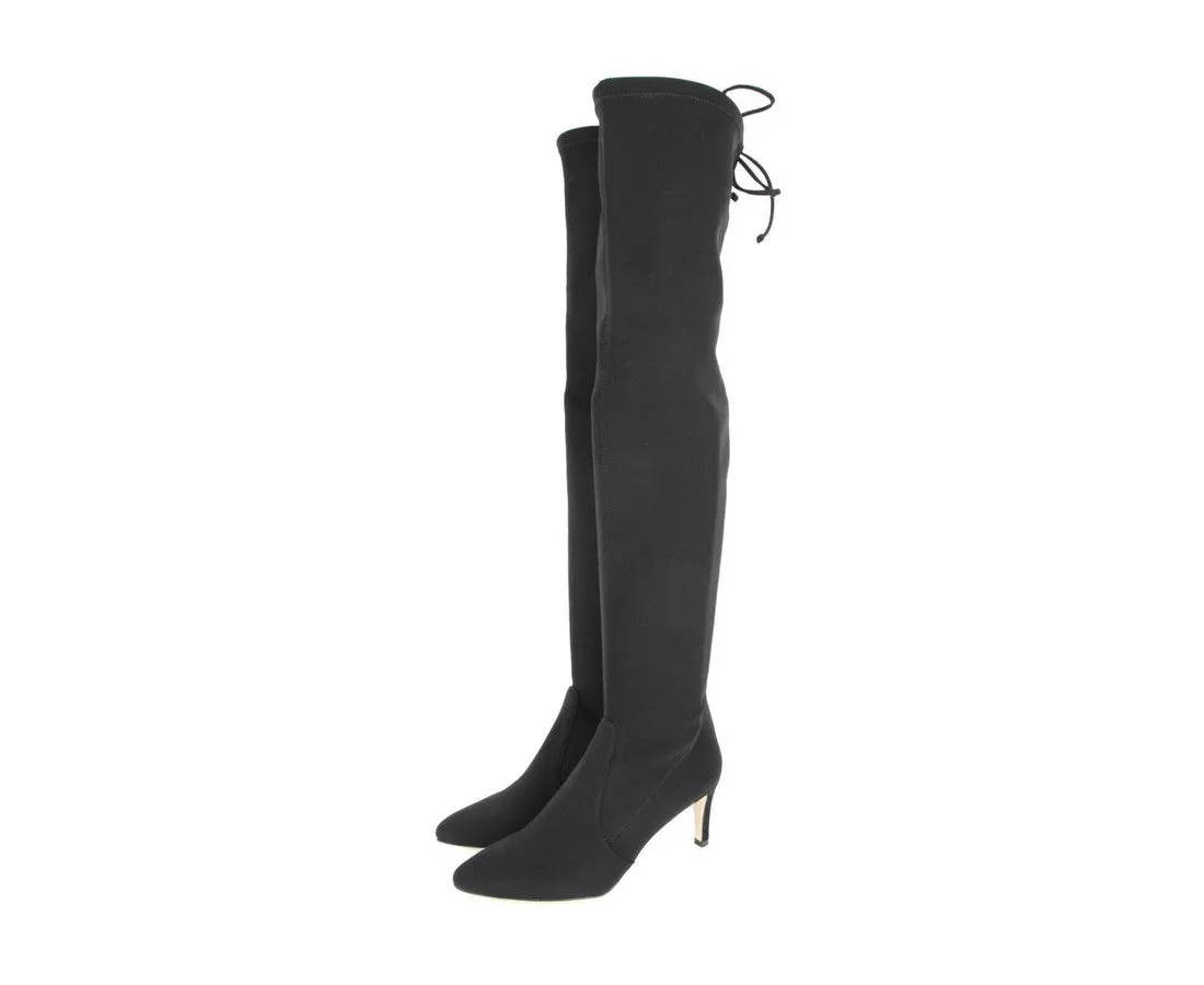 Stuart Weitzman Women's Stretch Fabric Lycra Over the Knee Boot