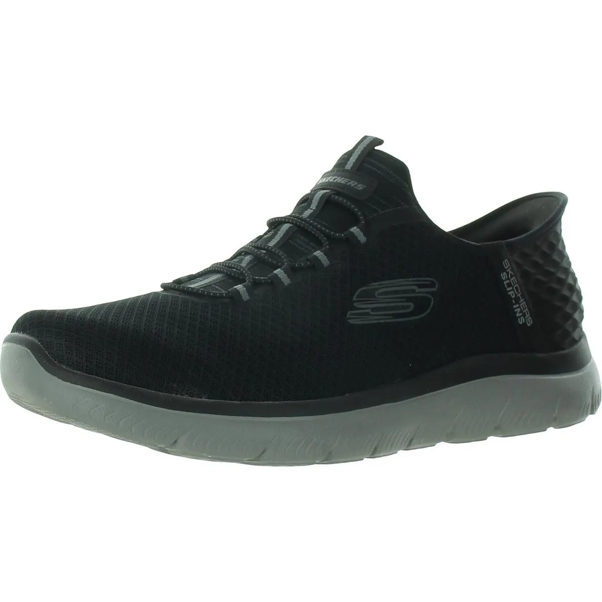 Summits Mens Mesh Inset Workout Casual and Fashion Sneakers