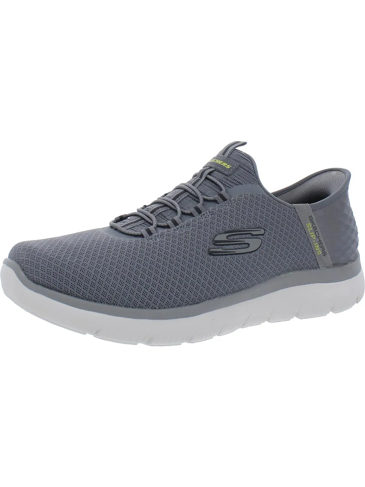 Summits Mens Mesh Inset Workout Casual and Fashion Sneakers