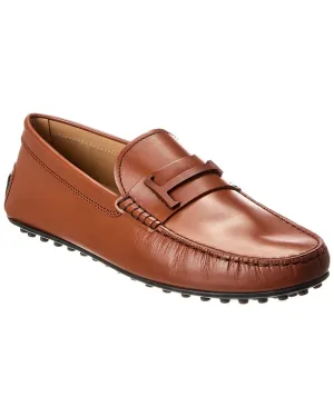 TOD��s City Gommino Leather Loafer