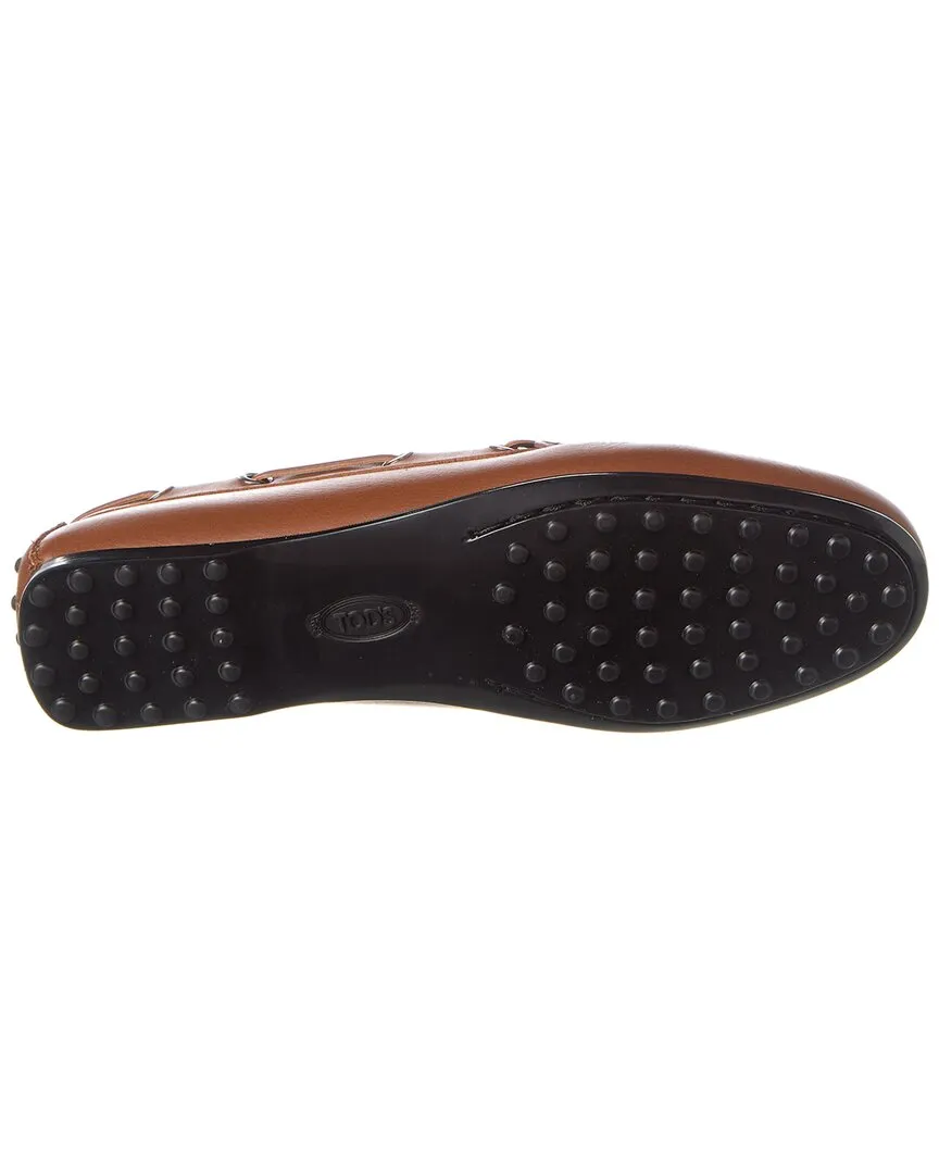 TOD��s Knot Detail Leather Loafer