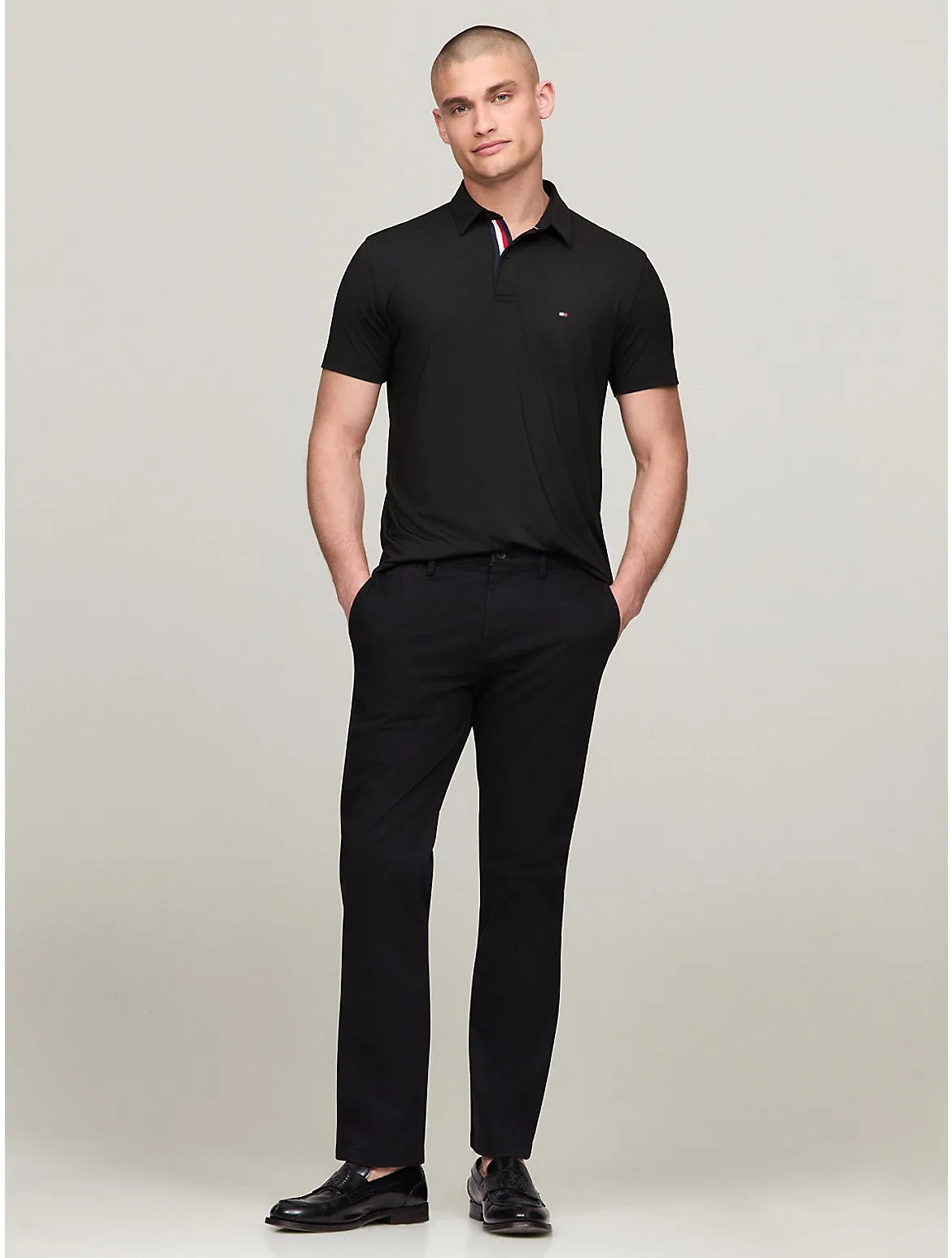 Tommy Hilfiger Men's Slim Fit THFlex Tommy Chino