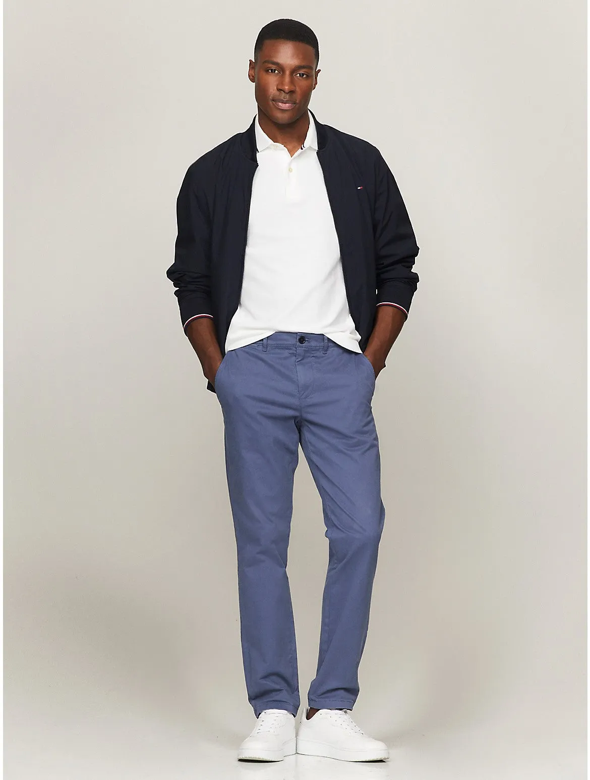 Tommy Hilfiger Men's Slim Fit THFlex Tommy Chino