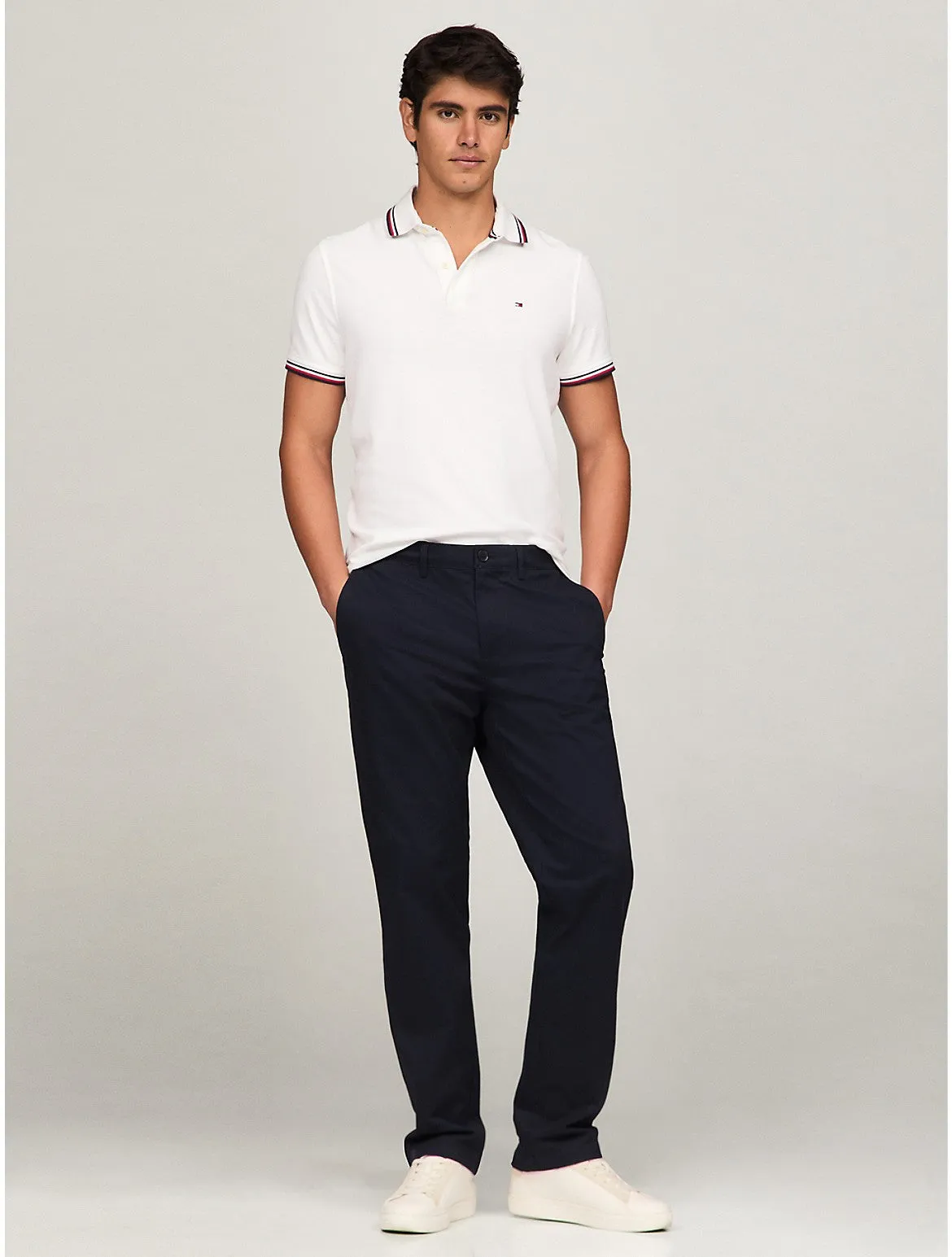 Tommy Hilfiger Men's Slim Fit THFlex Tommy Chino
