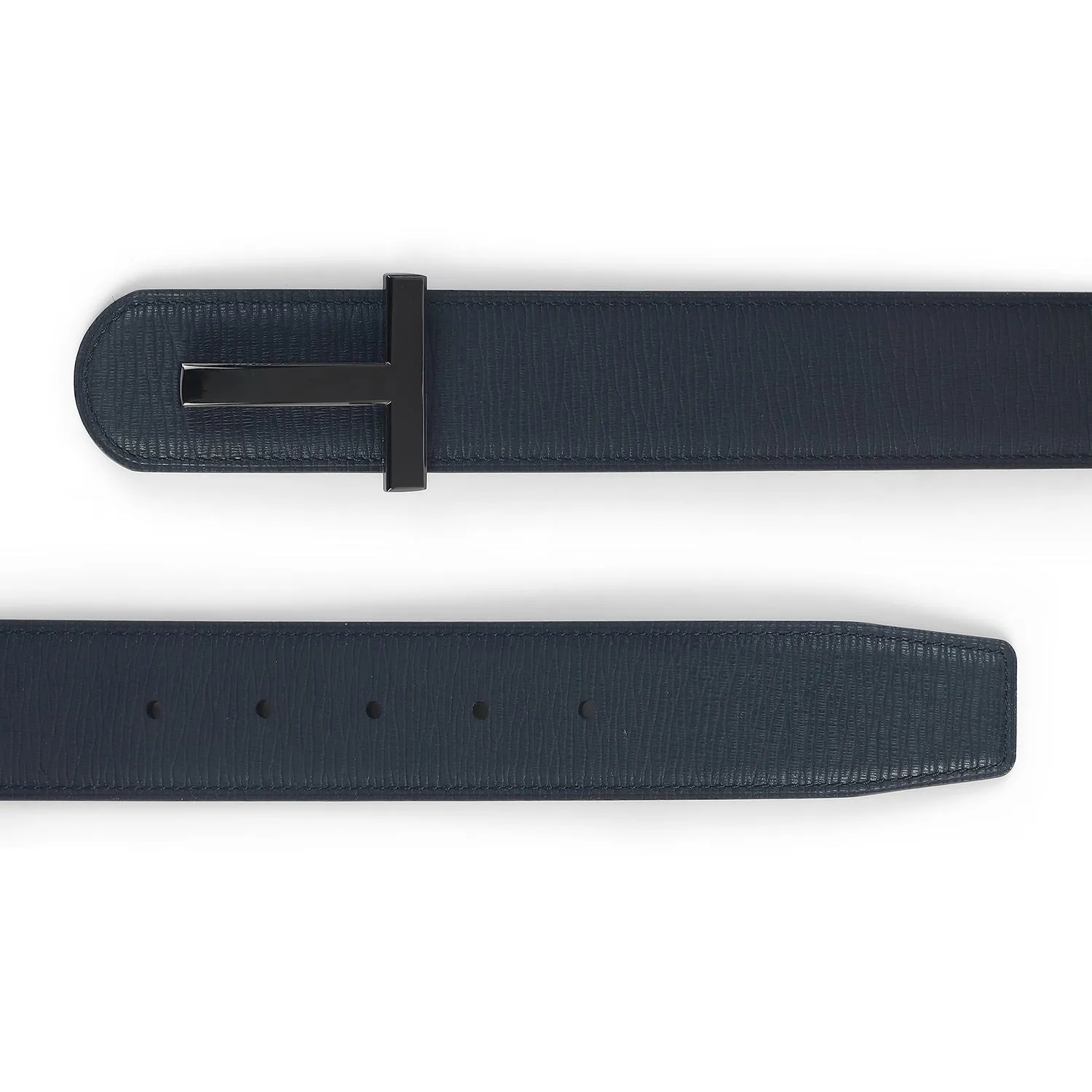 Tresmode Tee Blue Men's Leather Belt